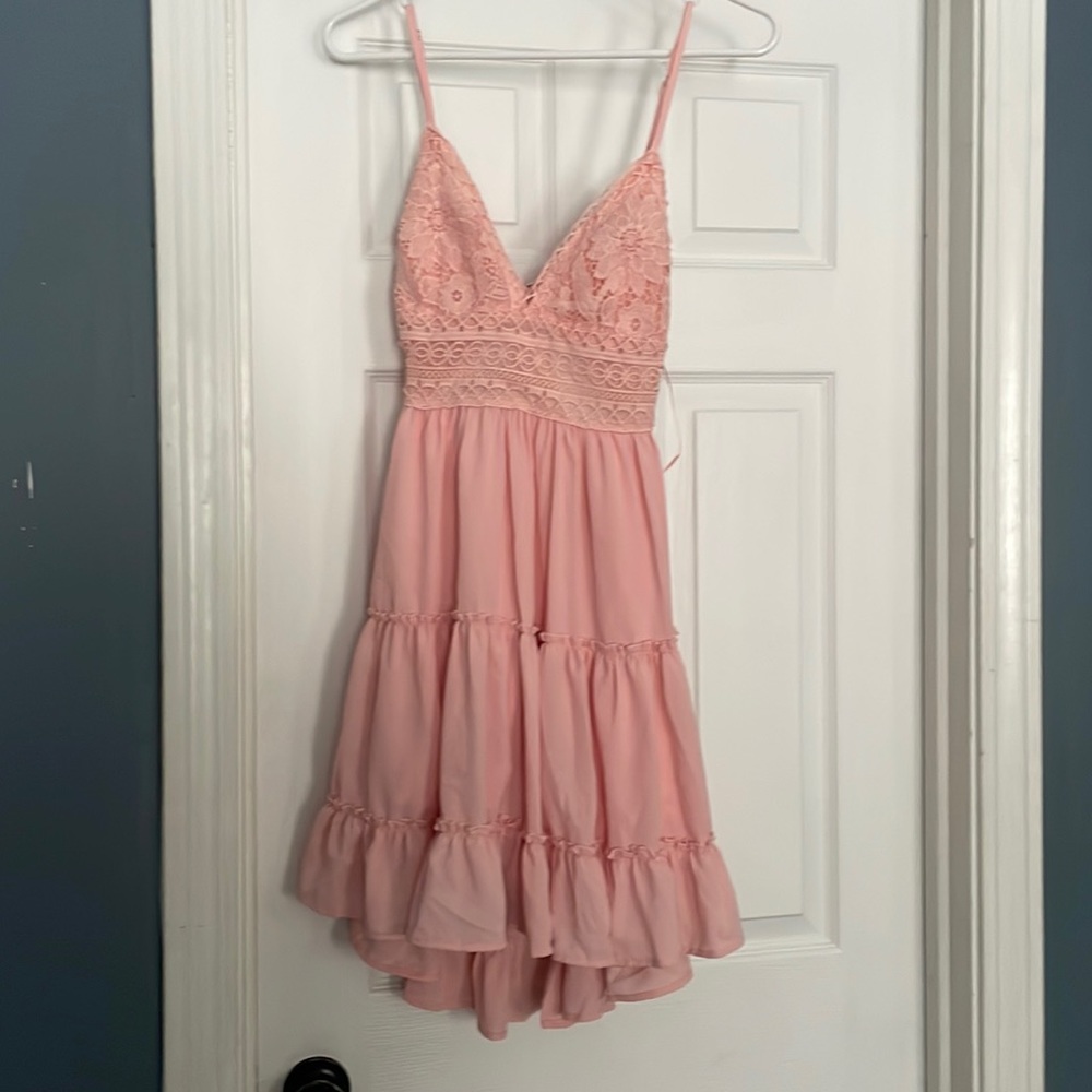 PinkLily blush pink dress